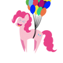 Pinkie Pie takes a flight