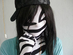 Zebra face