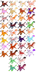 $5 CASH ADOPTS! (15/36 OPEN!)