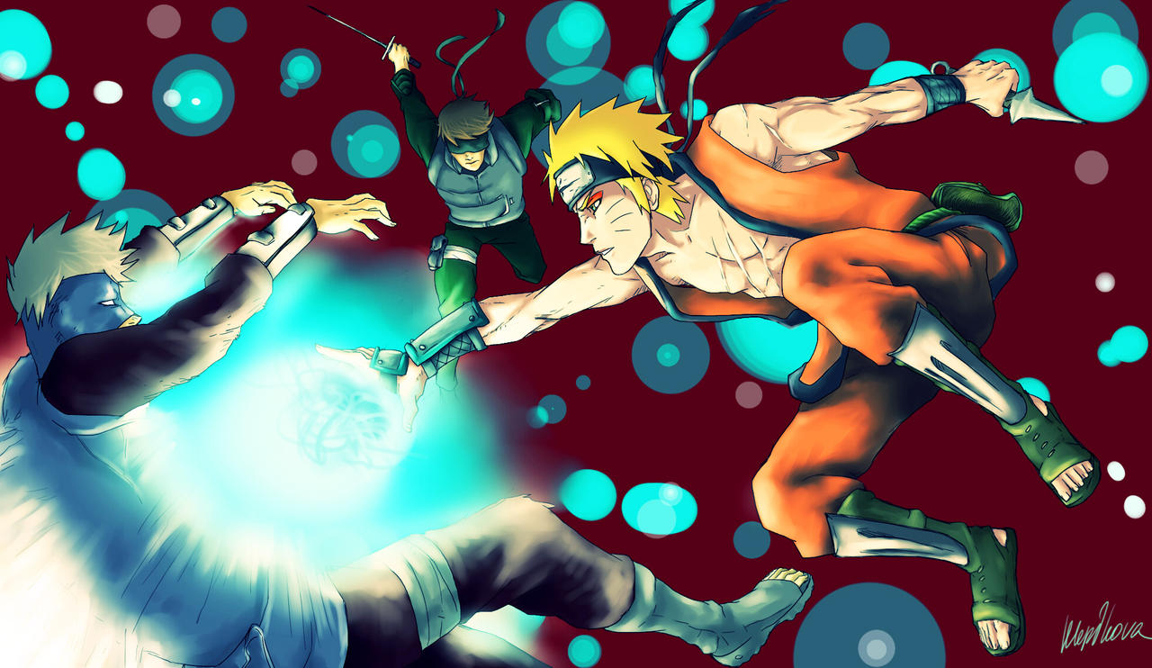 fighting naruto