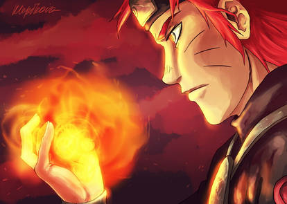 fiery Rasengan