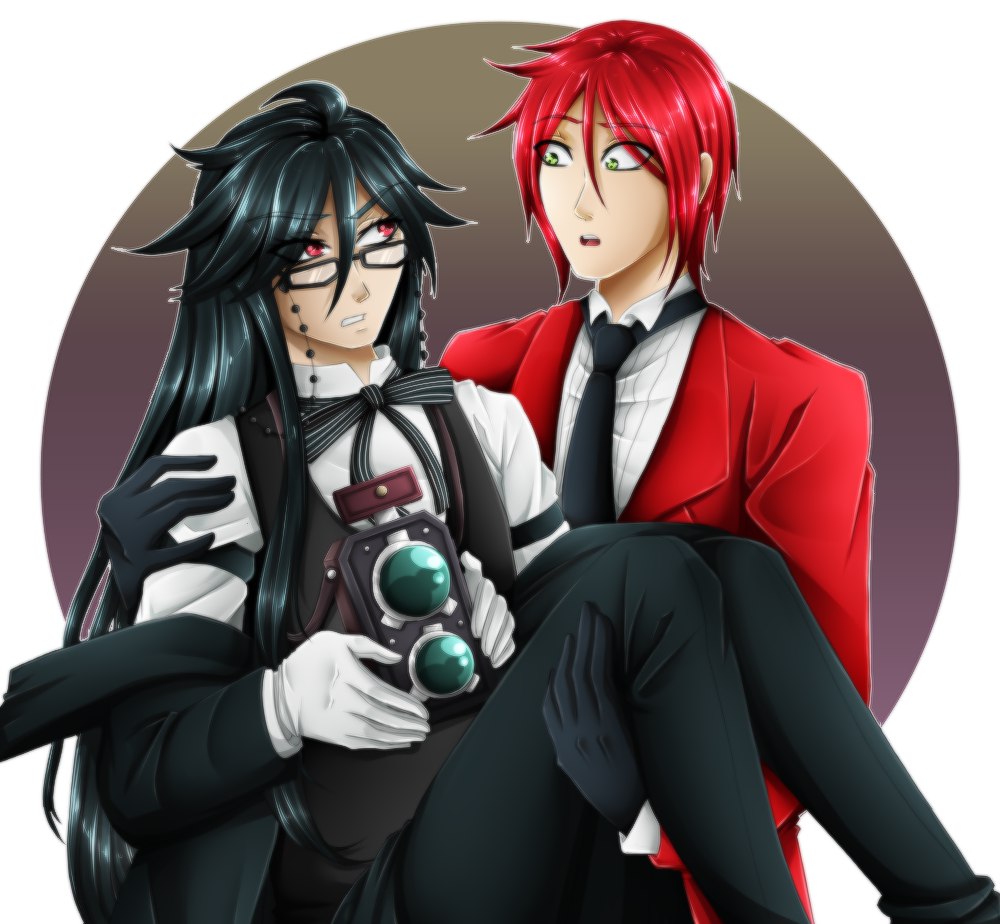Grell Michaelis x Sebastian Sutkliff by AmmyCamelot on Grell Michaelis x Sebastian Sutkliff by AmmyCamelot on