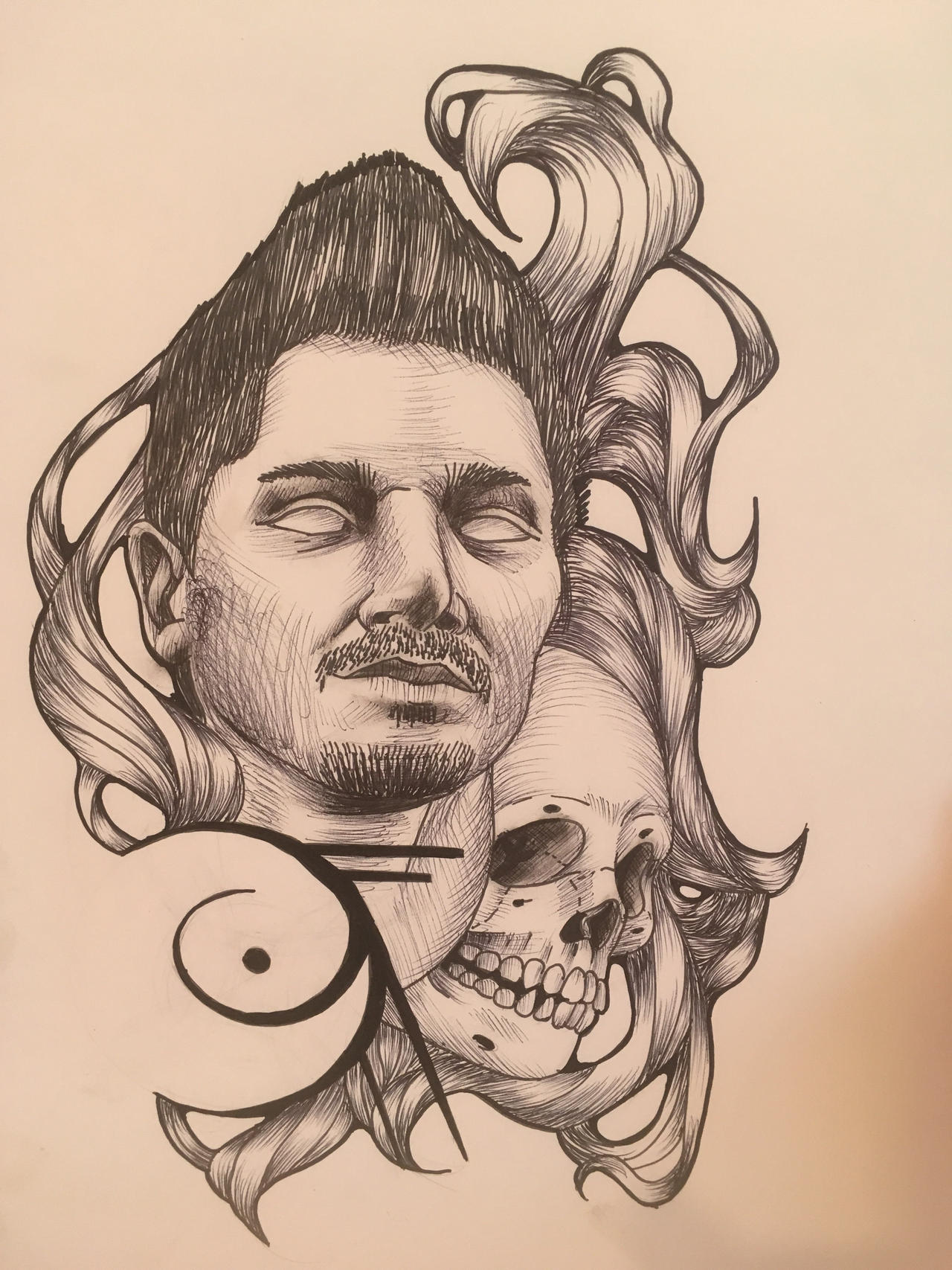 Zak Bagans Tattoo Design by FoxxArtist on DeviantArt