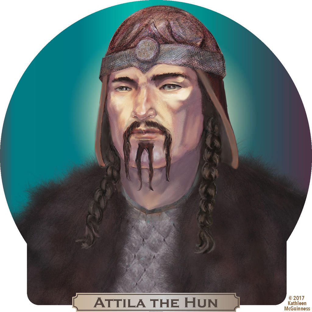 Attila the Hun by Katcolorist on DeviantArt