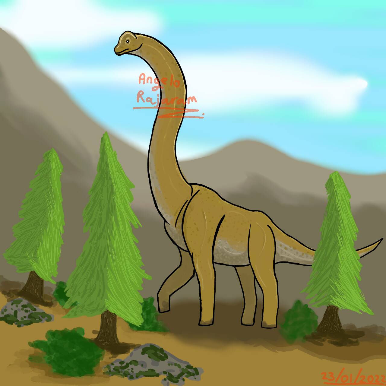 Brachiosaurus altithorax by AngeloSauria on DeviantArt