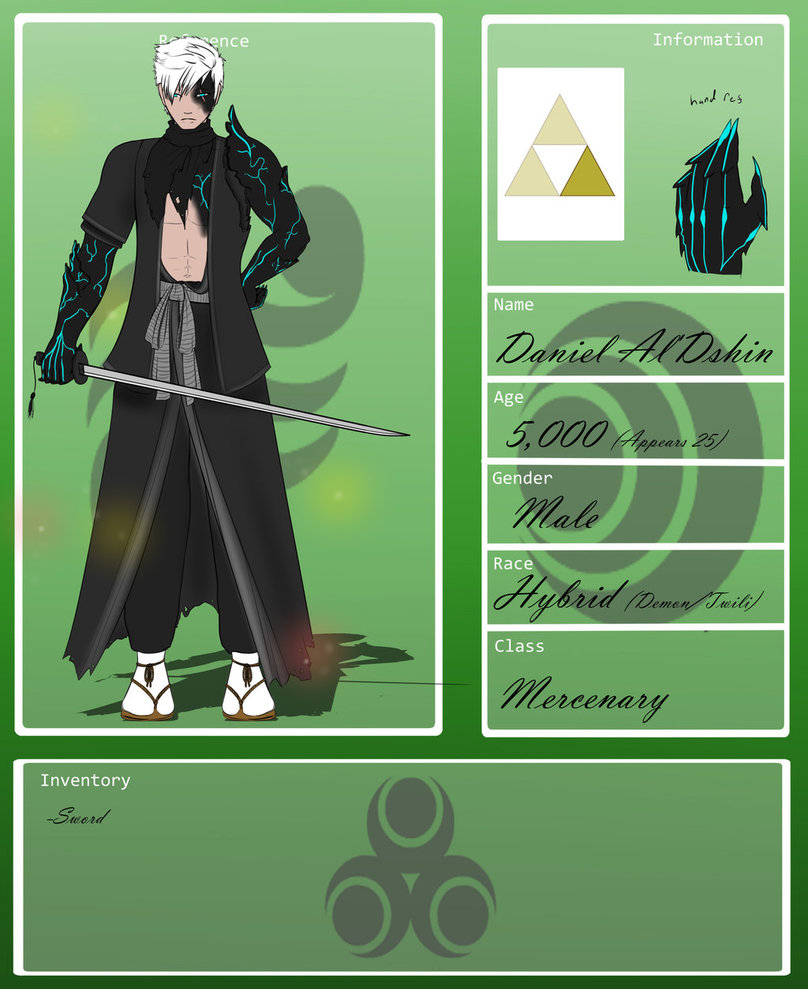 Reference sheet Tloz