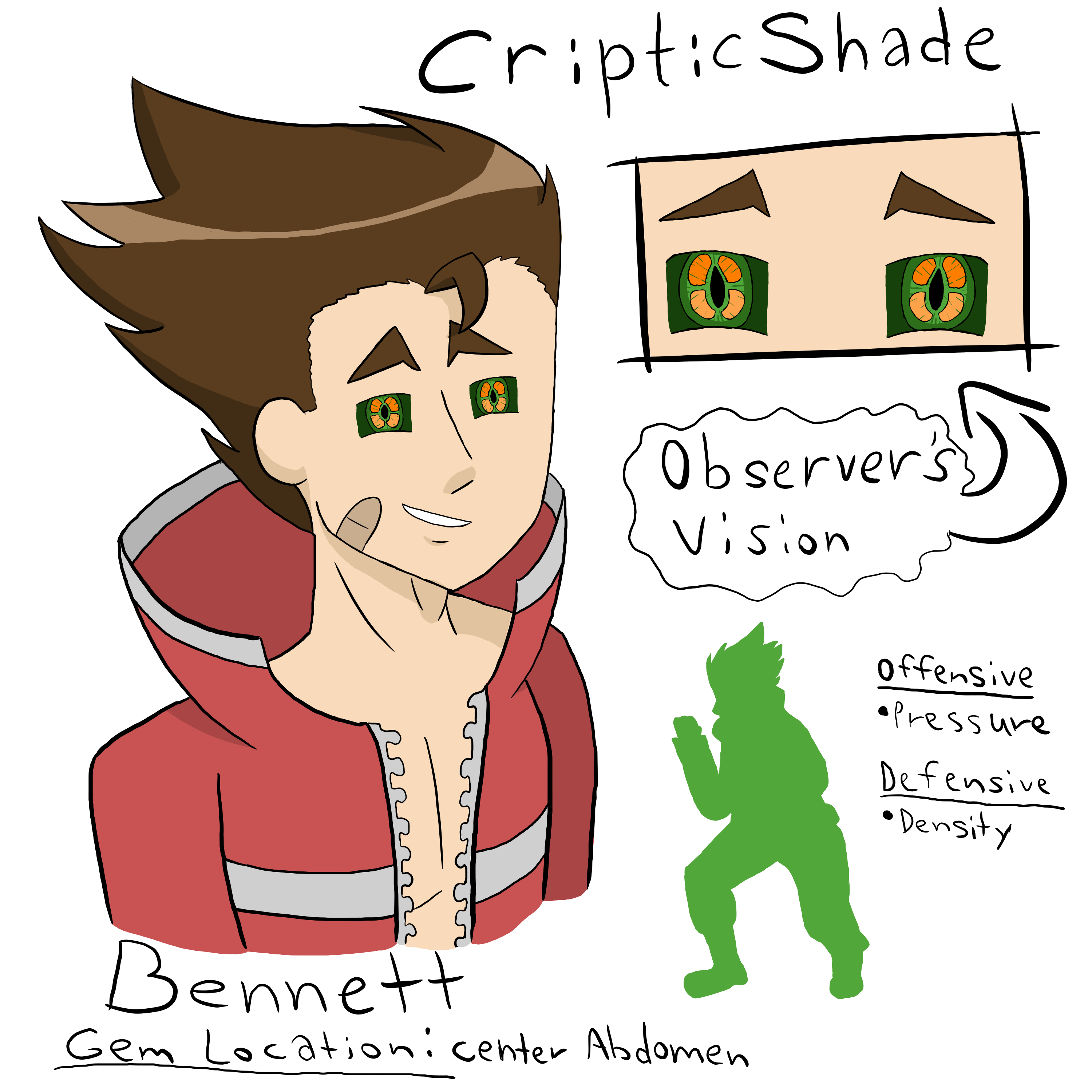 Bennett Character Sheet by CripticShade on DeviantArt