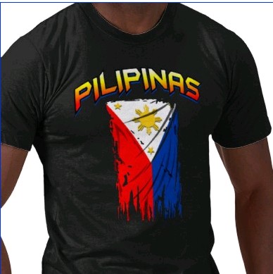 philippine flag  t-shirt
