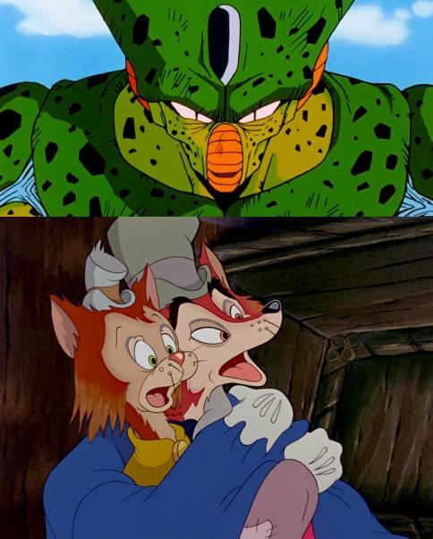 Cell Scared Honest john and Gideon scared of cell by johnnyboy1989 on DeviantArt