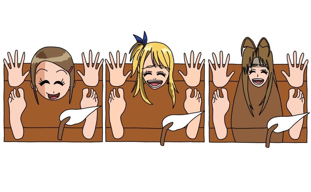 Tickle Horror Rack Anime girls tickle torture by johnnyboy1989 on DeviantArt