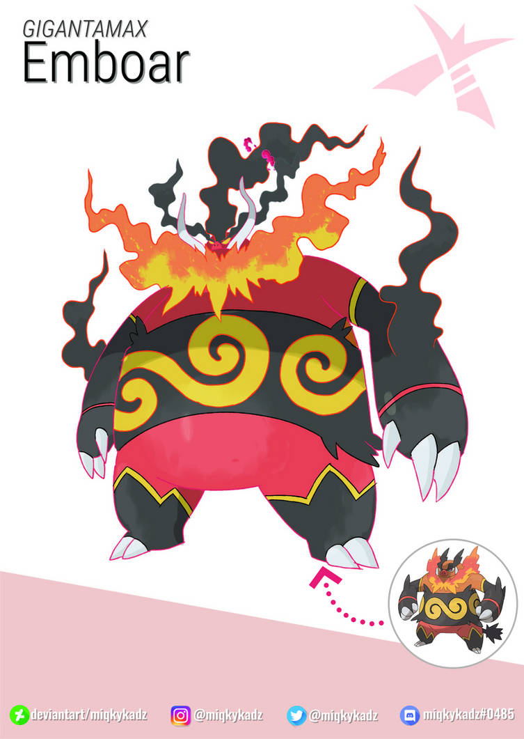 Emboar by miqkykadz on DeviantArt