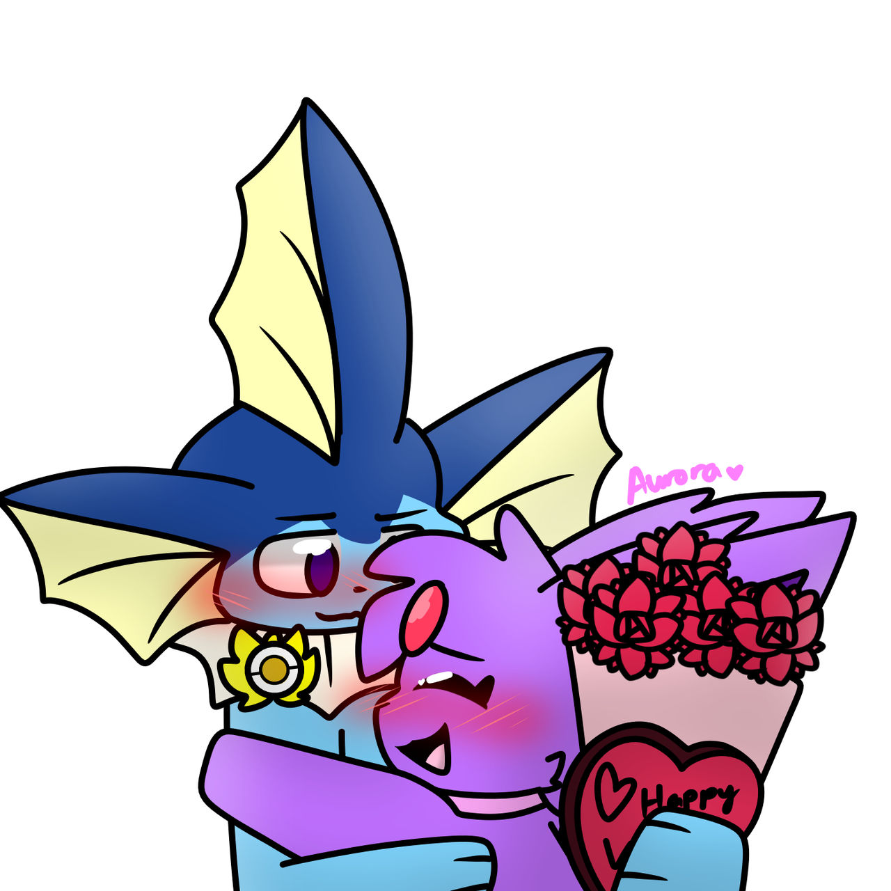 JADE X VAPOR SATIRE!!!! by AuroraEeveelution145 on DeviantArt