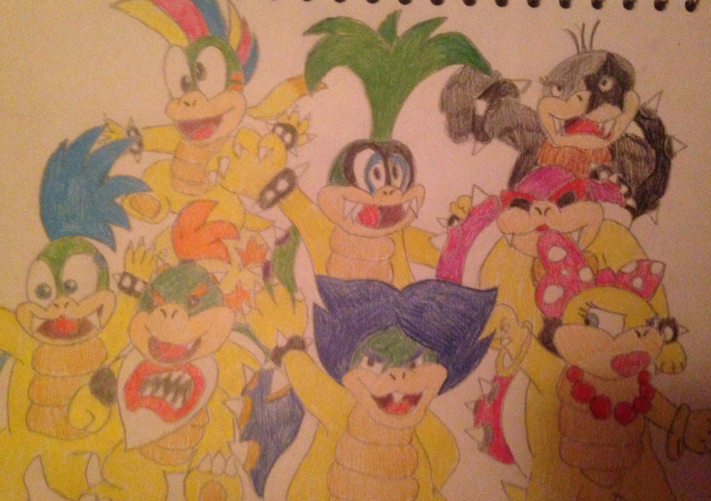 The Koopalings By Chowie333 On DeviantArt the-koopalings-by-chowie333-on-deviantart