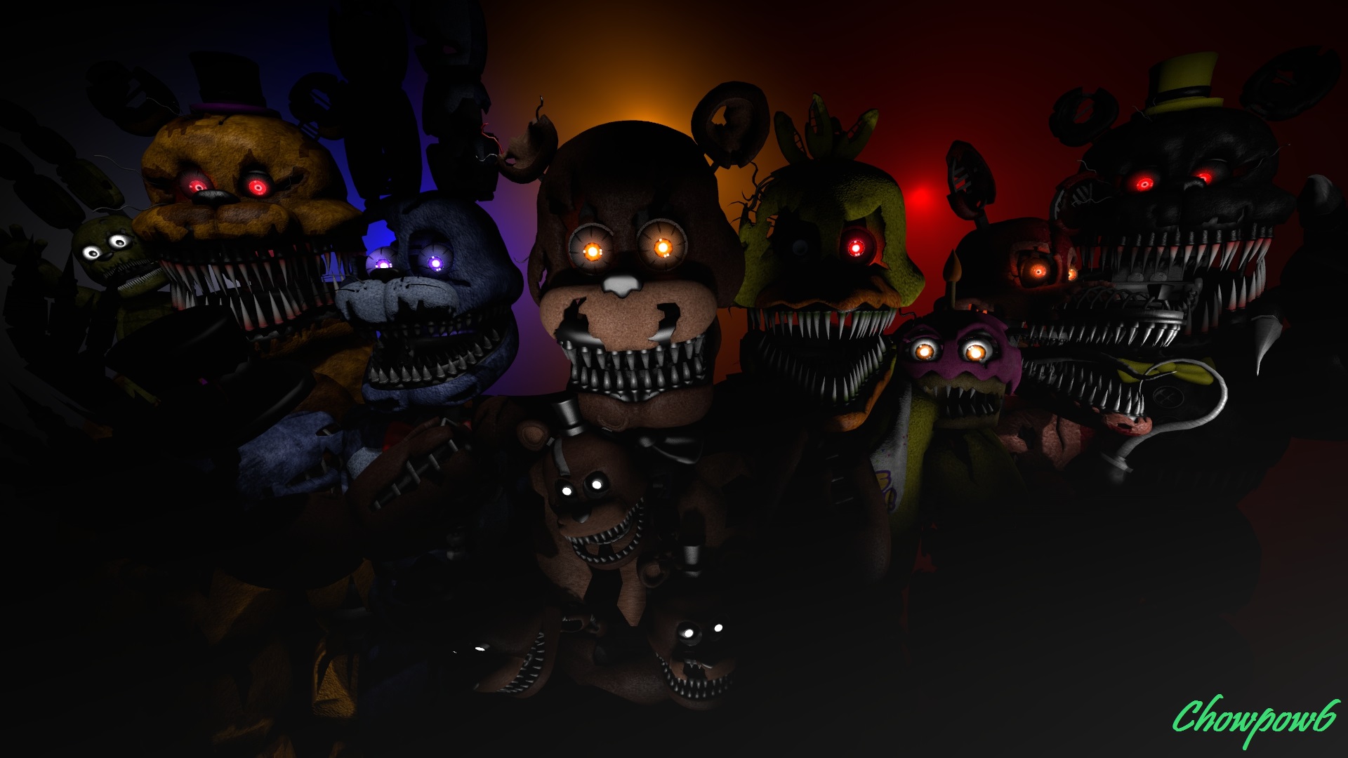 Five Night at Freddy's 4 Poster (SFM) by Chowie333 on DeviantArt