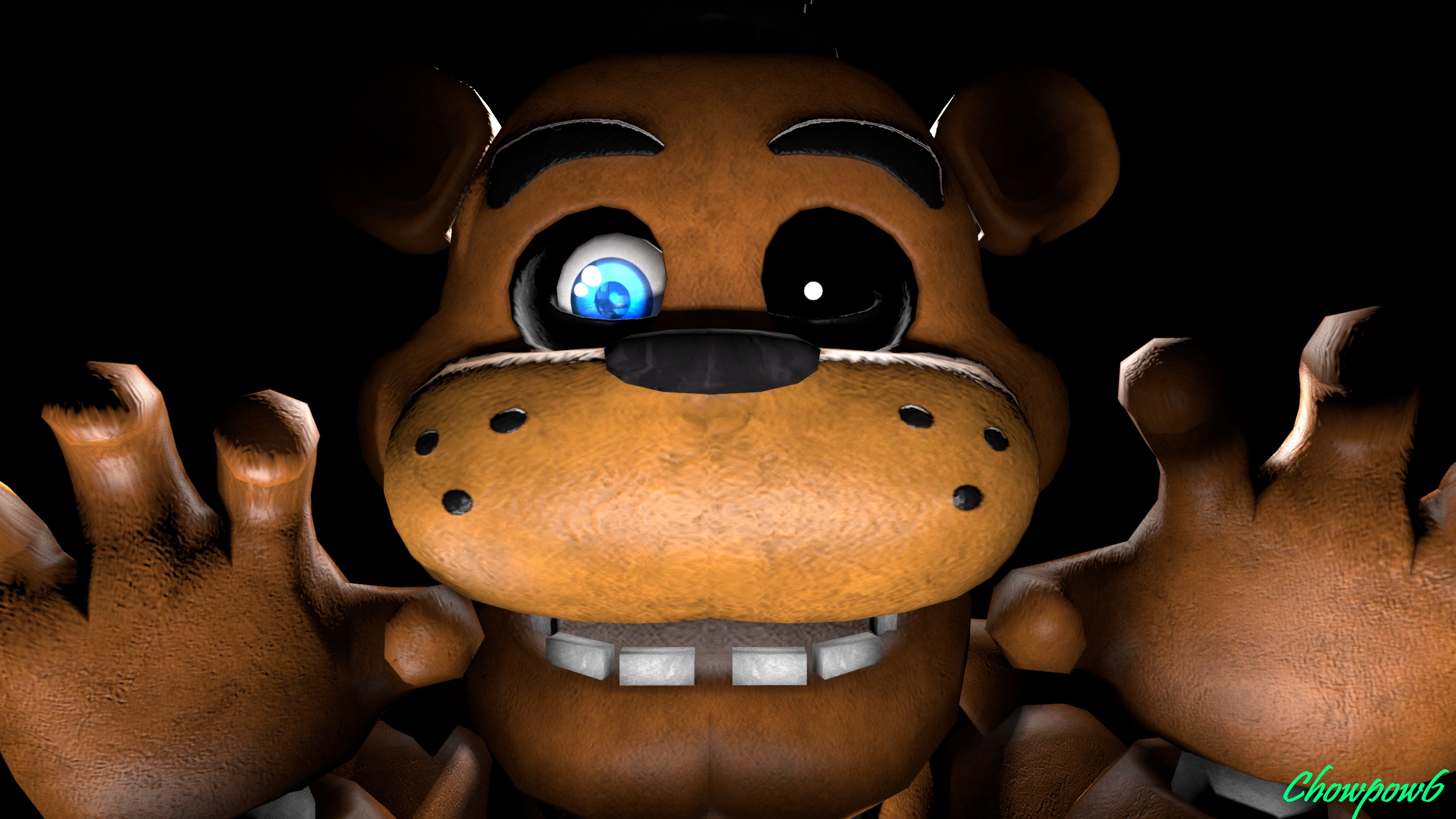Freddy I can be cute AND creepy! 