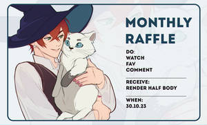 MONTHLY RAFFLE (OCTOBER) BY TEENLIN