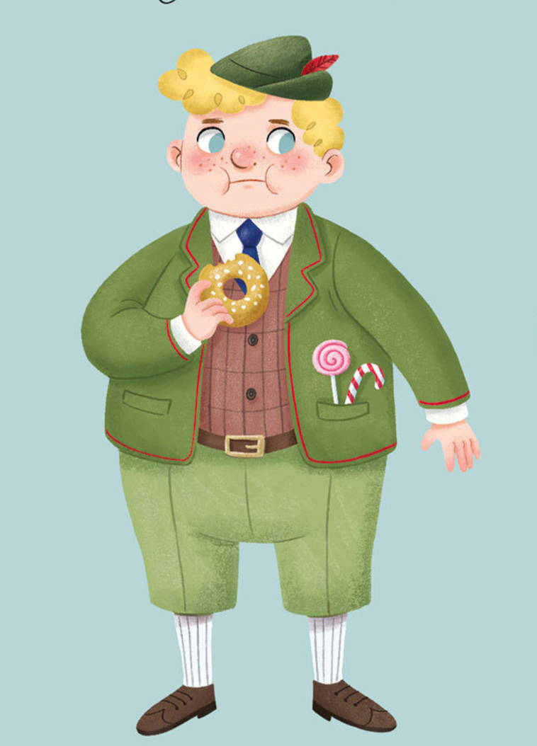 Augustus Gloop by angeladoesart on DeviantArt