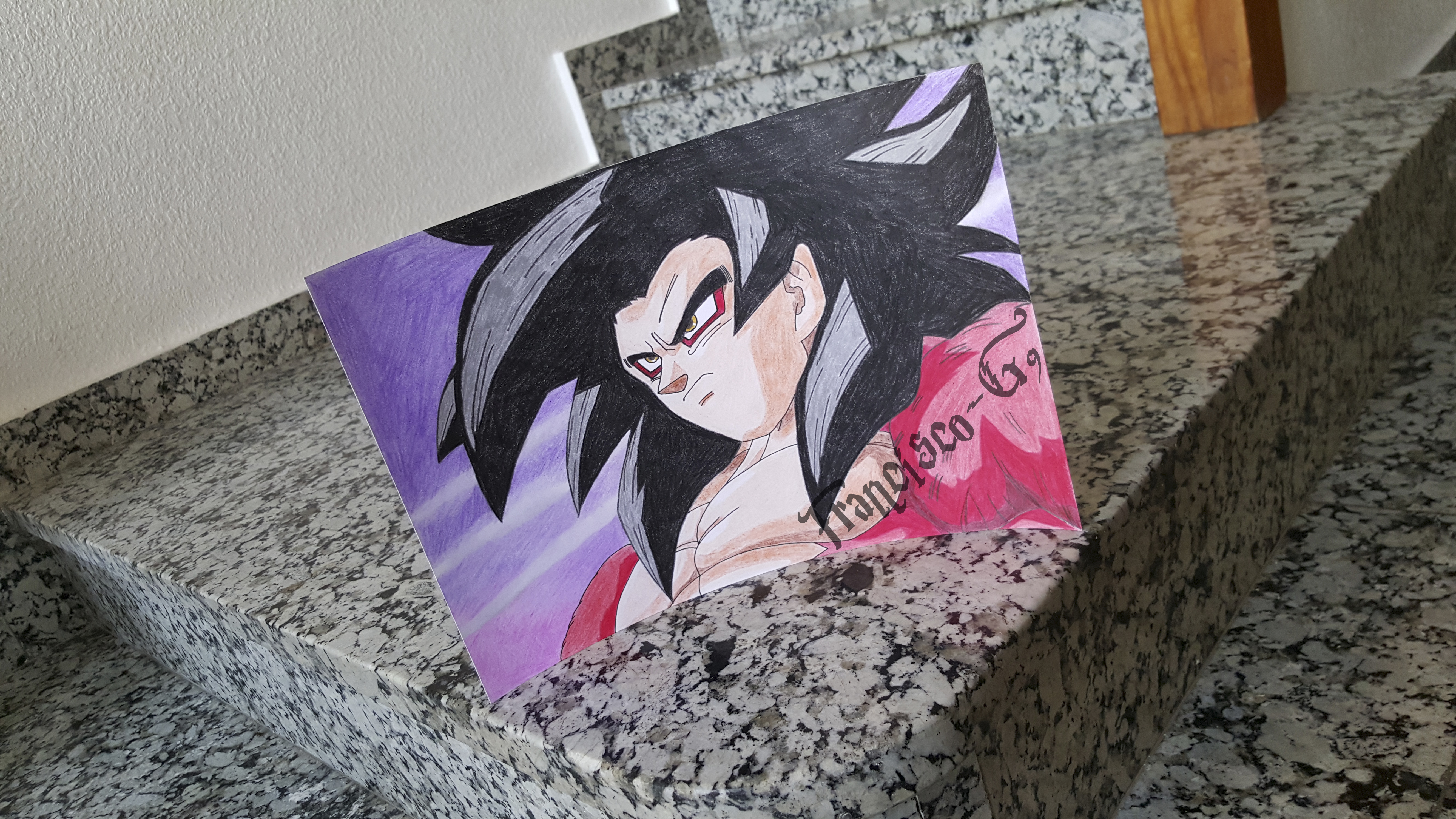 Dibujo de Goku Super Saiyan 4 by Francisco-G9 on DeviantArt Dibujo de Goku Super Saiyan 4 by Francisco-G9 on DeviantArt