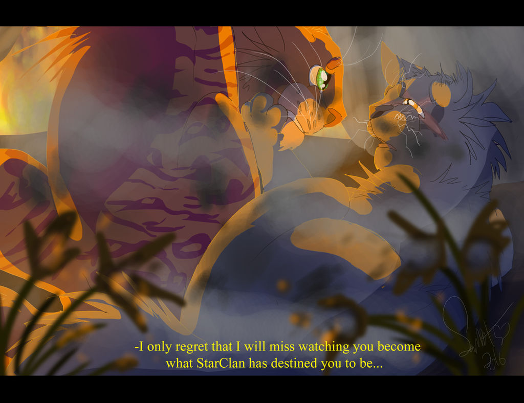 pix Yellowfang Death Scene death by warriorcat3042 on deviantart