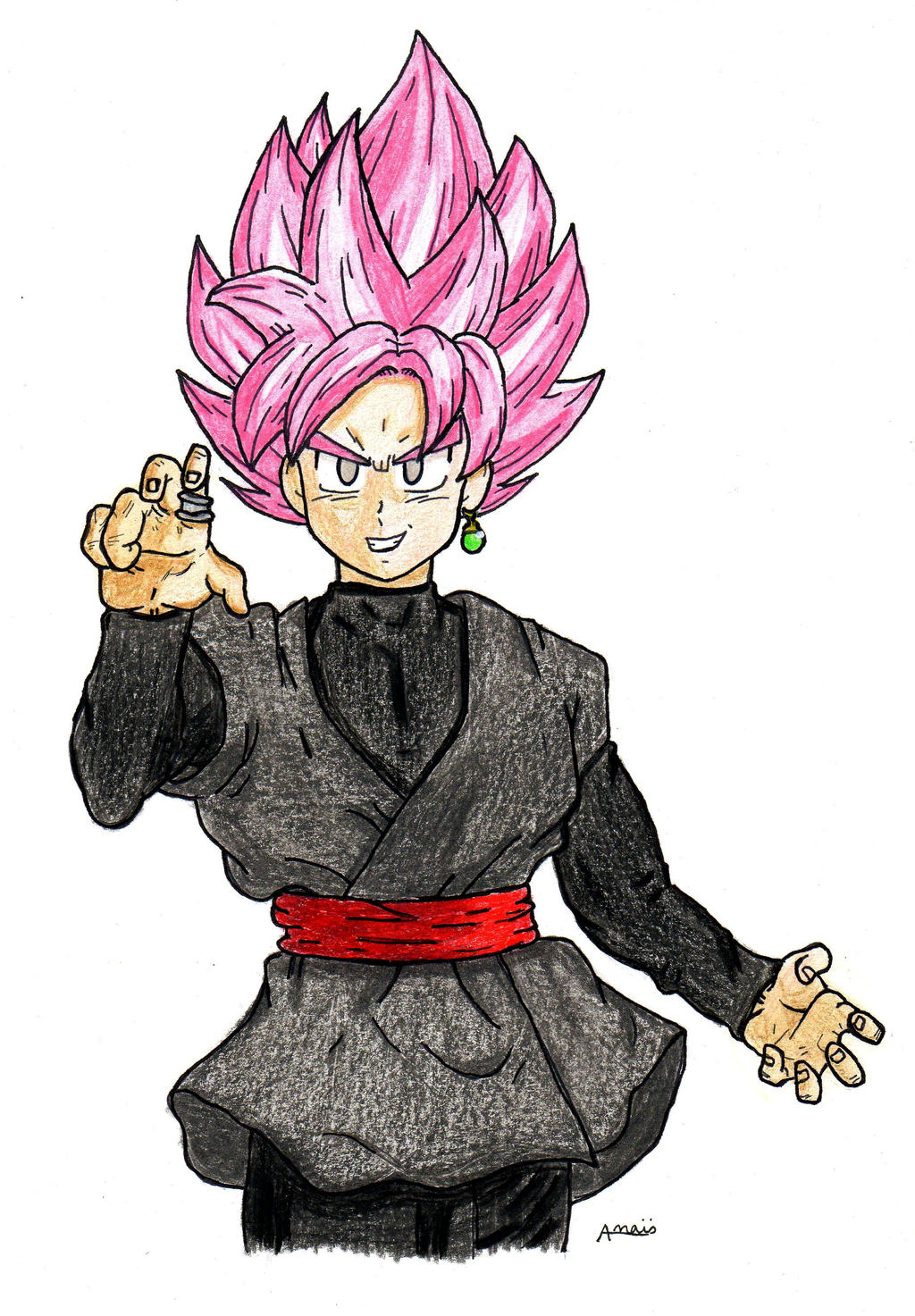 Goku Black Rose by Coookiegirl7 on DeviantArt