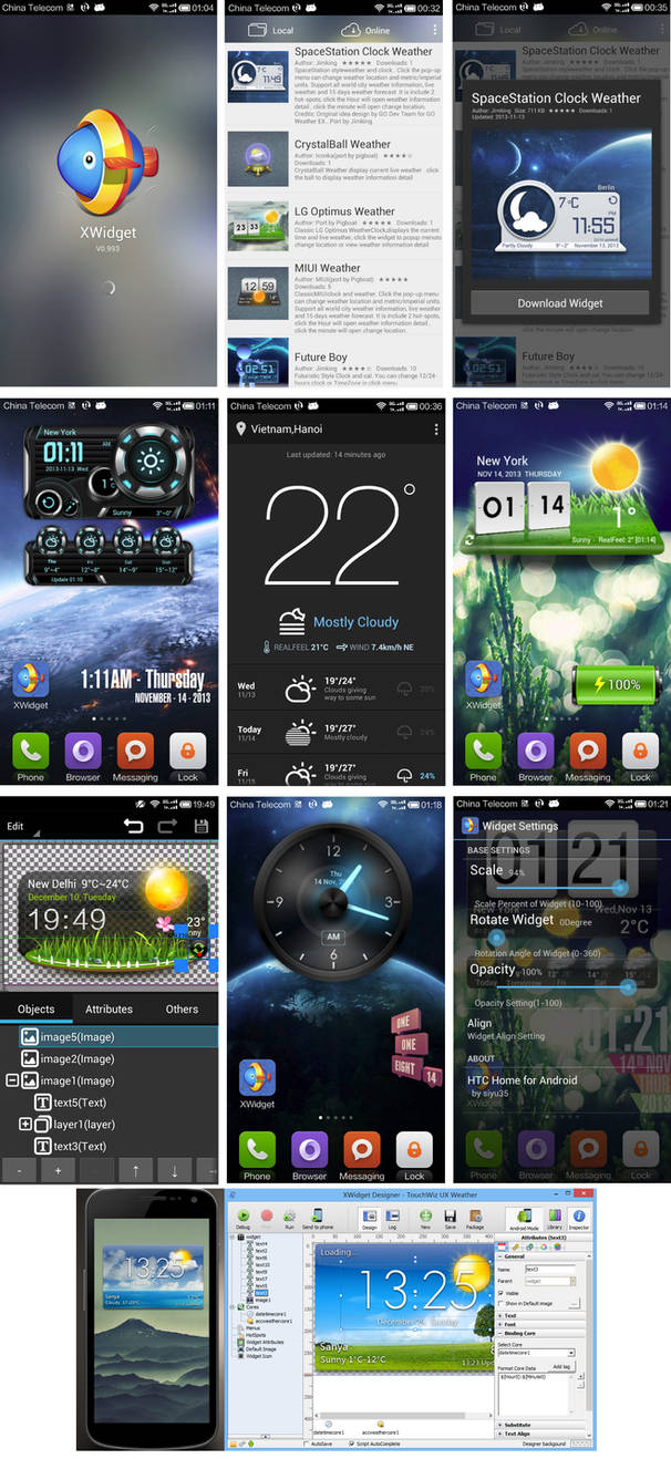 XWidget for Android V1.33 (2017-9-12) by xwidgetsoft on DeviantArt