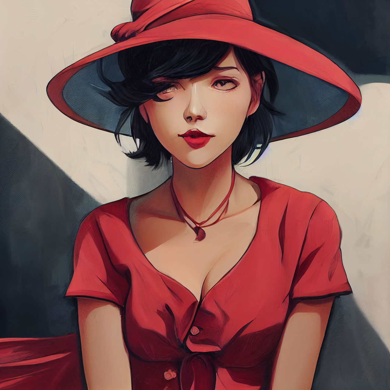 Red Deviantart Fandom Red Lady by bravenor88 on DeviantArt