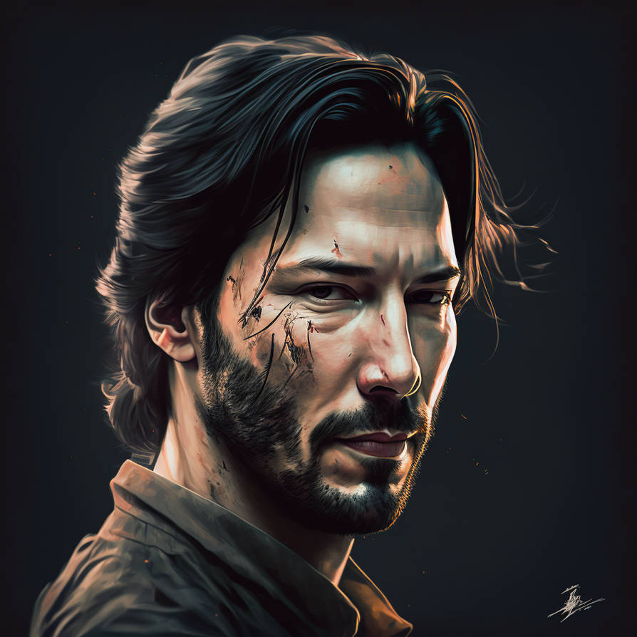 Keanu (3) by bravenor88 on DeviantArt