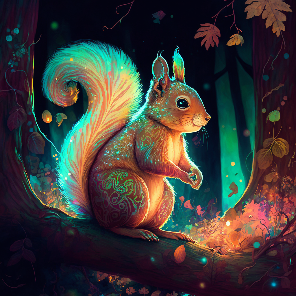 Deviantart Risumon Squirrel Funky Squirrel Forest by bravenor88 on DeviantArt