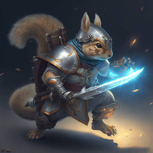 Squirrel Warrior