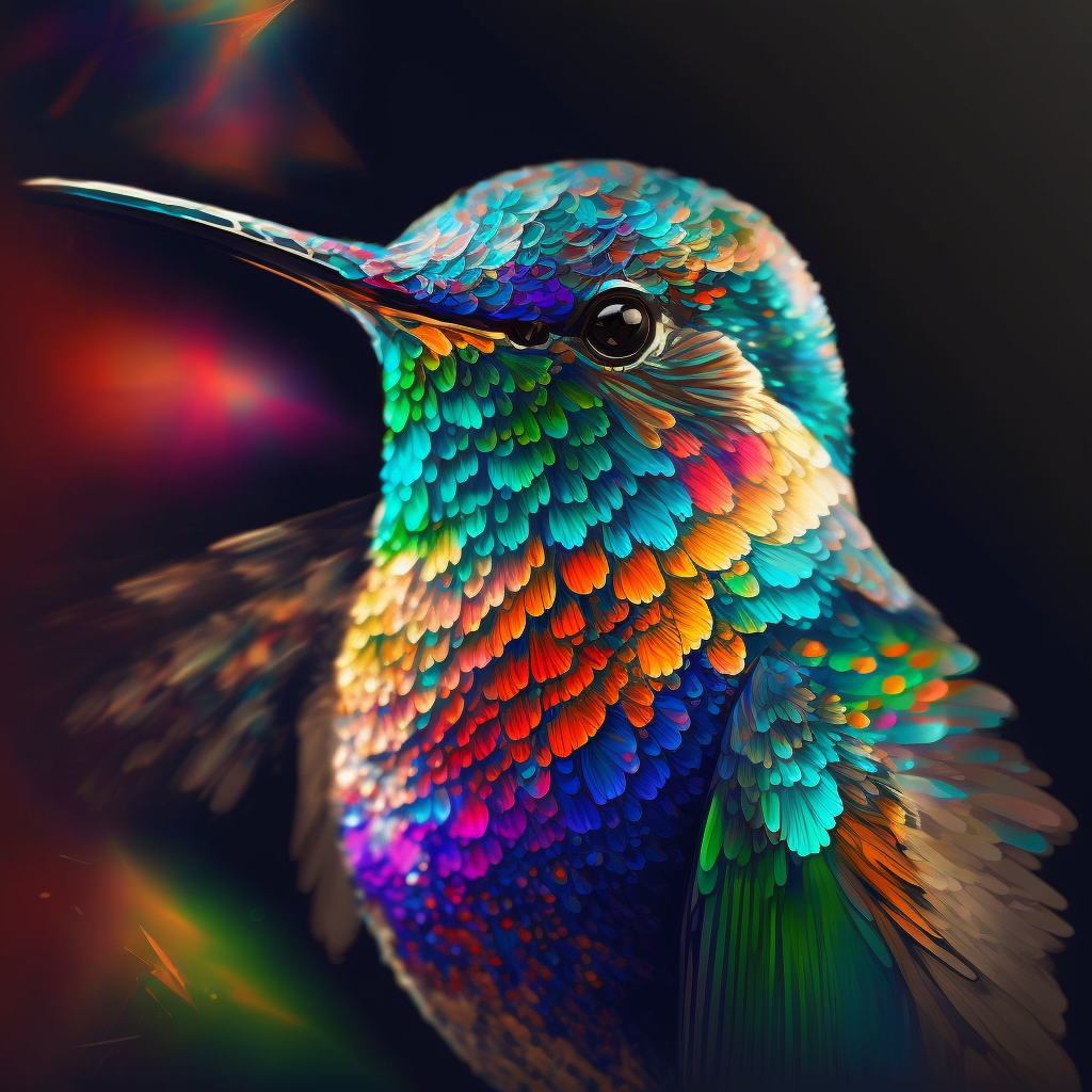 Colorful Hummingbird 2 by bravenor88 on DeviantArt