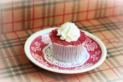 red velvet cupcake