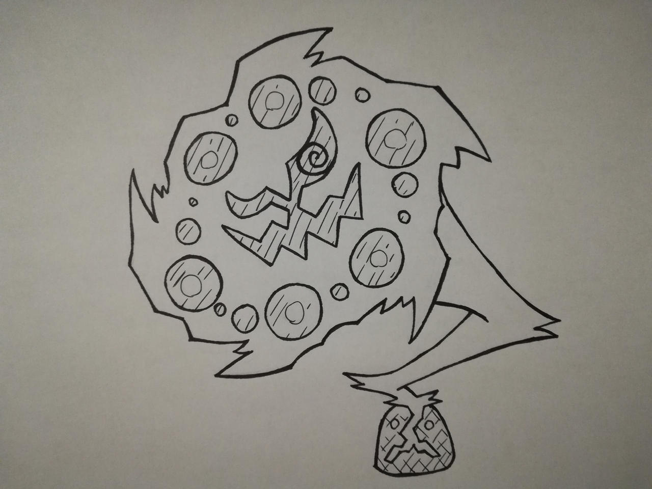 Spiritomb Draw Spiritomb Ink by rhodomo on DeviantArt