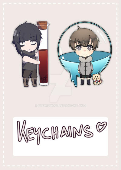Chibi Keychains by Rukimotaka on DeviantArt