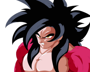 Goku SSJ4 Render Art