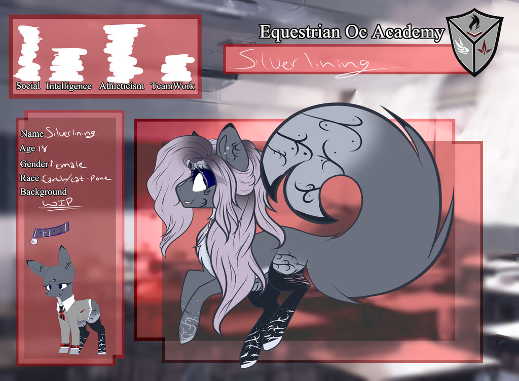Deviantart Silverlining Updated ref Silverlining by NovasGarden on DeviantArt