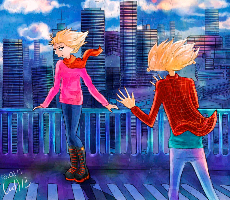 Werewolf On Rooftop on the roof by alone-werewolf on DeviantArt