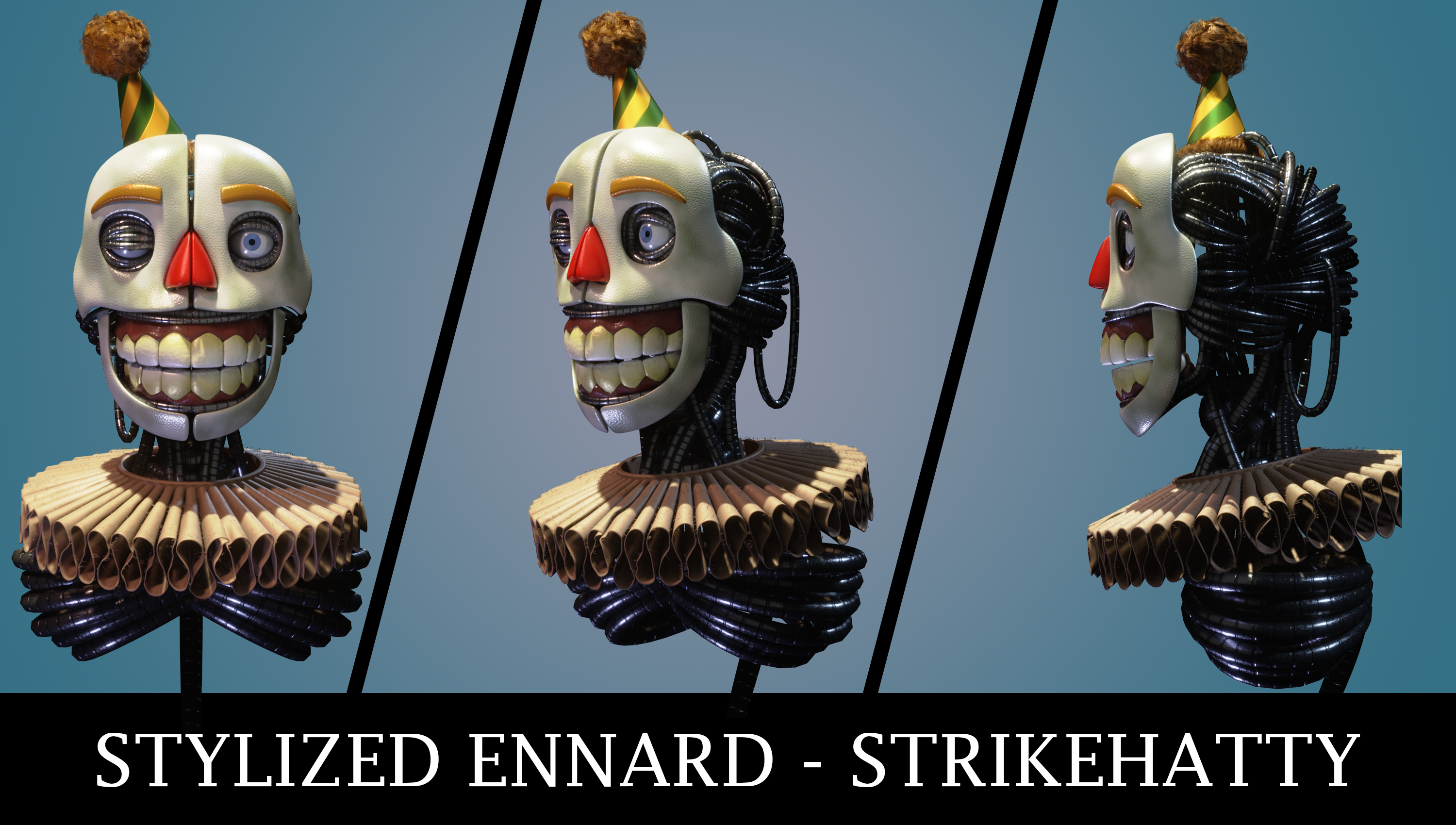 i'm making a stylized fnaf 1 pack and i wanted to show my progress :  r/fivenightsatfreddys