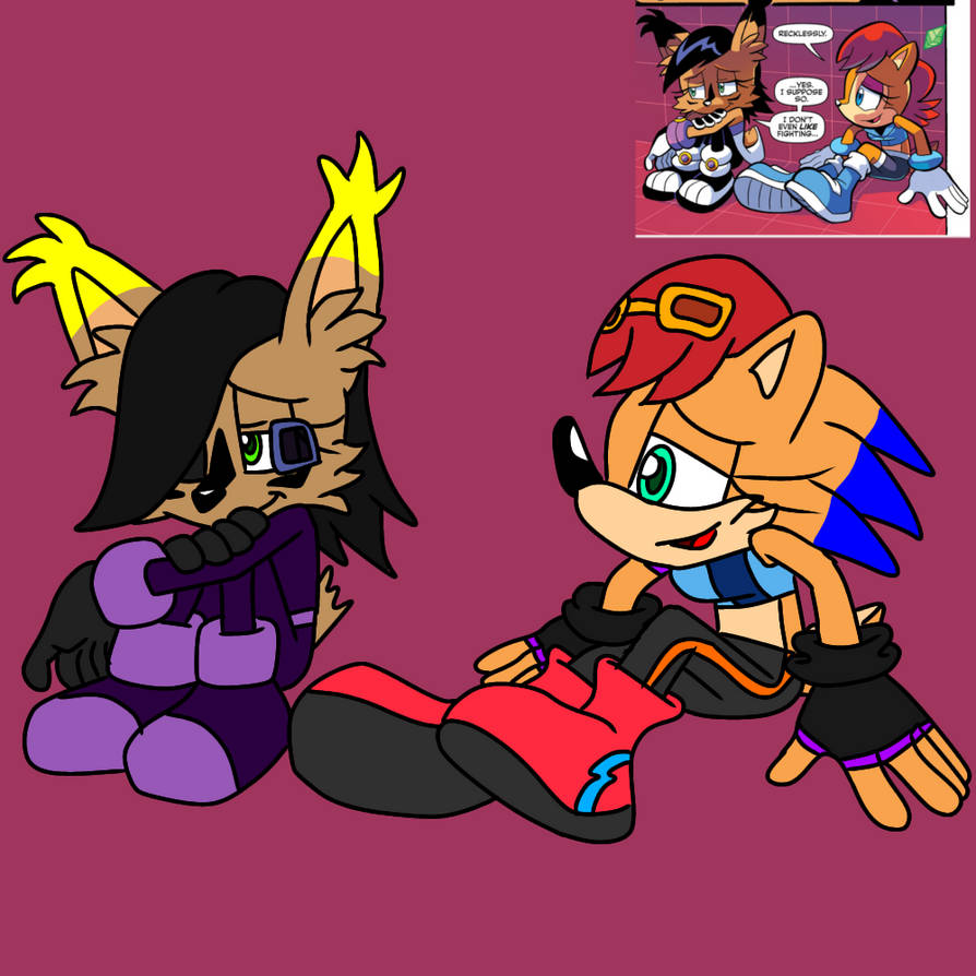 Archie Rider Rider Julayla x Rider Digit (Archie Sonic Redraw) by SpiderMariow9 on ...