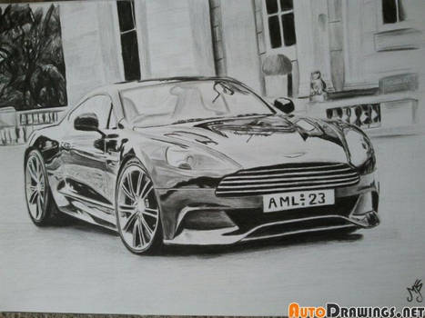 Aston Martin vanquish 2012
