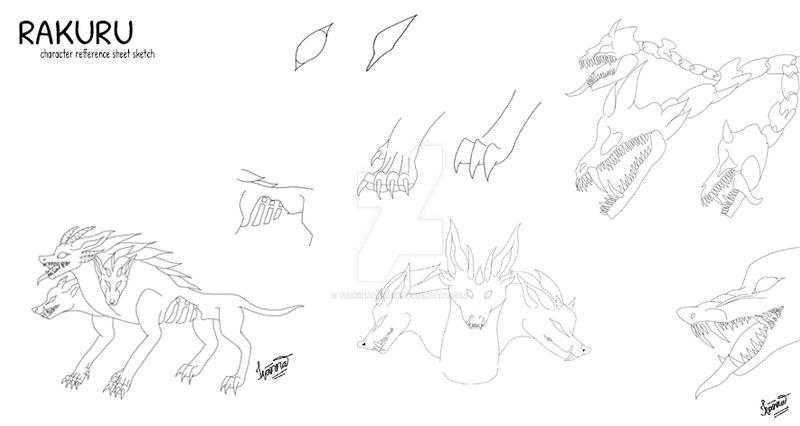 Ruakoru Pattern Rakuru Character Reference Sheet Wip by TsukinnaOkami on DeviantArt