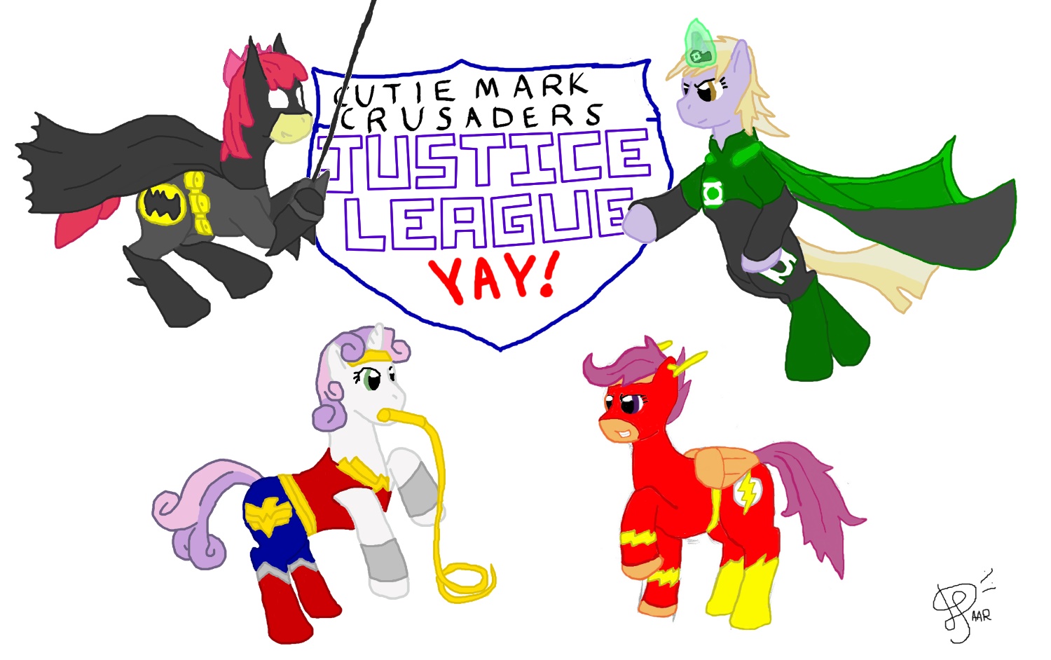 CMC Justice League Yay