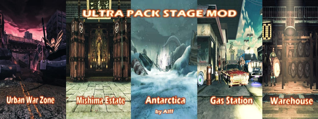 Ultra Pack Stage Mod (LINK 2) by AlfStatuary on DeviantArt