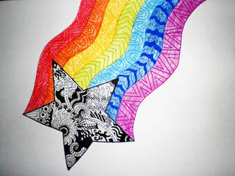 rainbow star