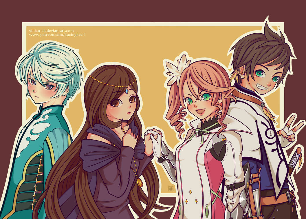 Tales of Zestiria Characters by CatCamellia on DeviantArt