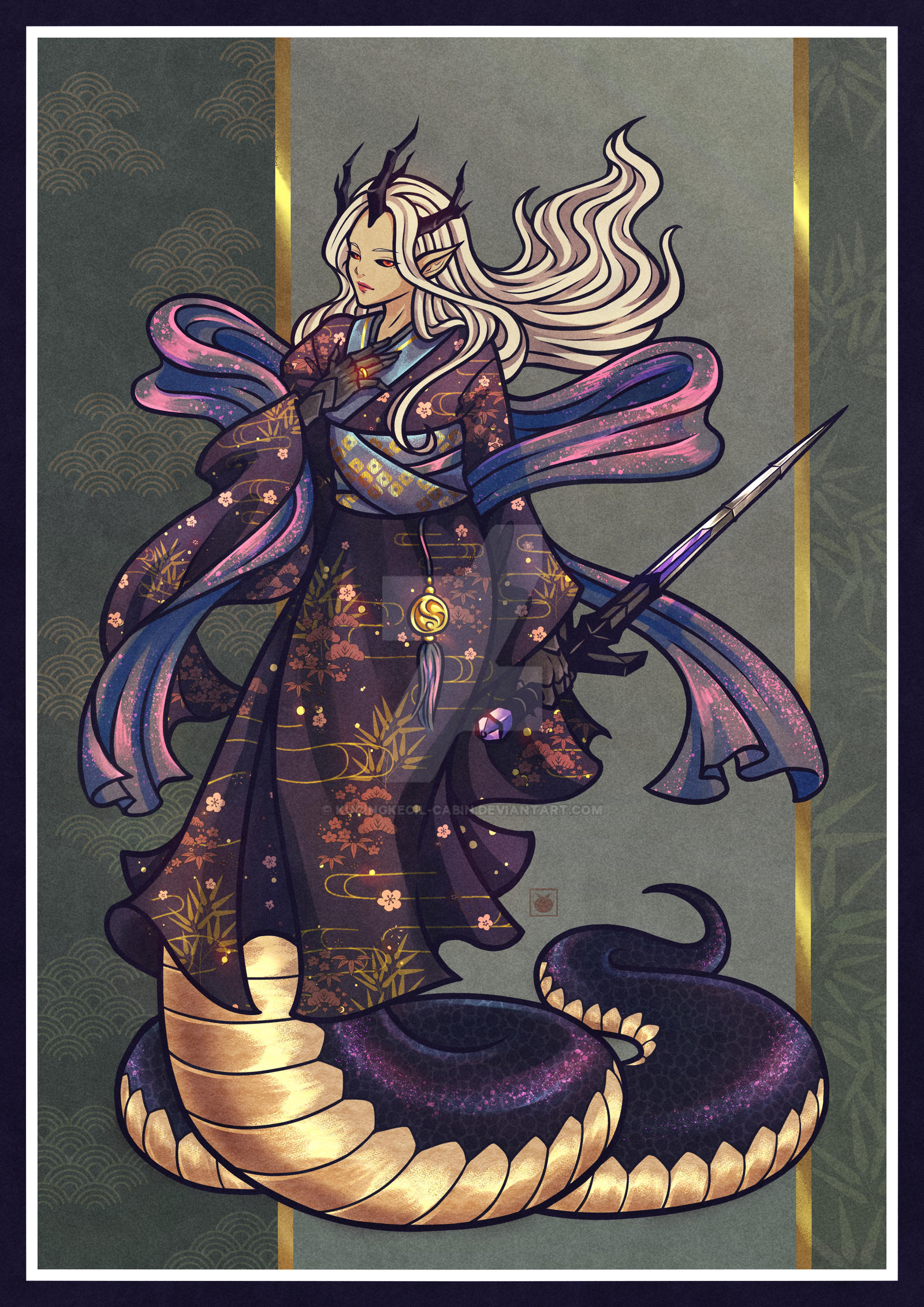 Snake Lady by KucingKecil-Cabin on DeviantArt
