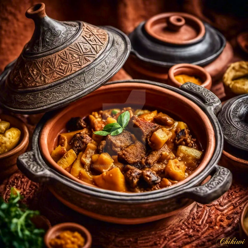 Lamb Tagine by ChikiwiCreations on DeviantArt