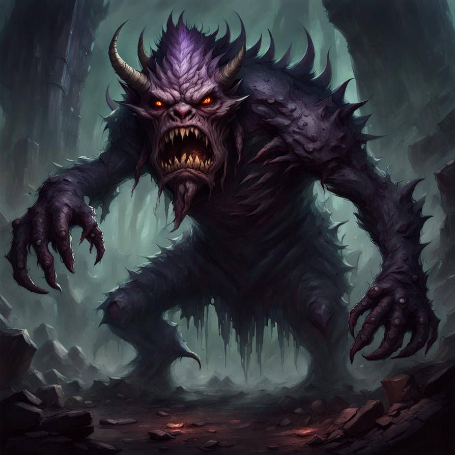 The Monster by ChikiwiCreations on DeviantArt