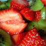 Strawberries and Kiwi