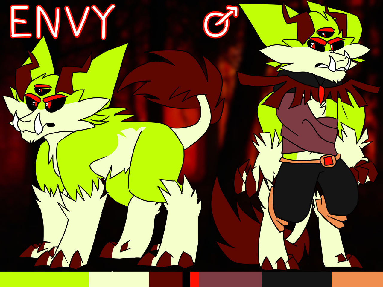 Envy REF by TheCyanBandit on DeviantArt