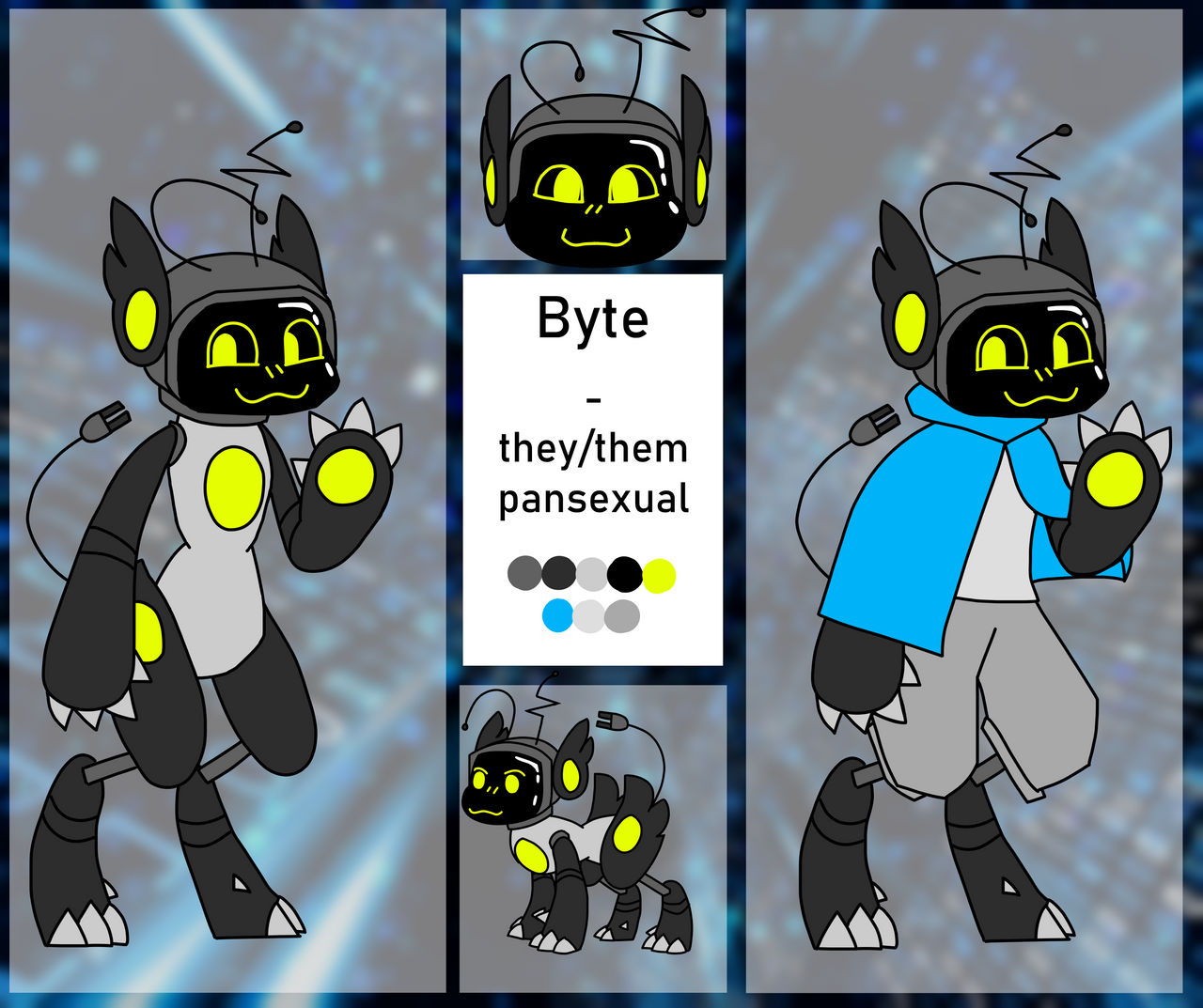 Byte REF by TheCyanBandit on DeviantArt